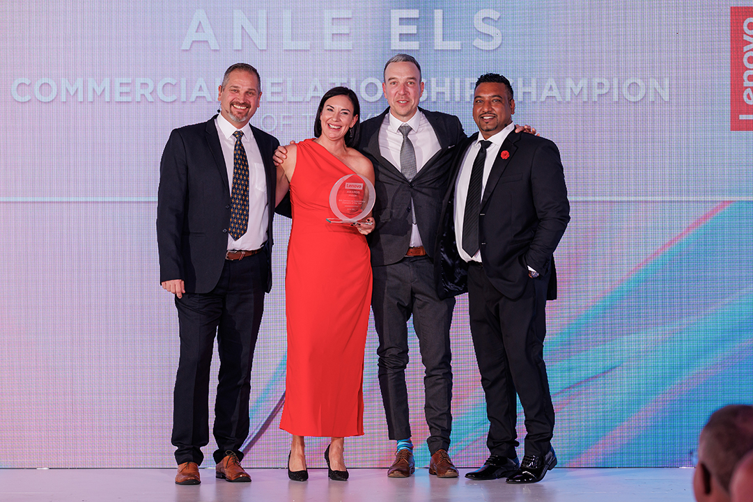 Datacentrix Staff Datacentrix Quadruple Win at Lenovo Awards